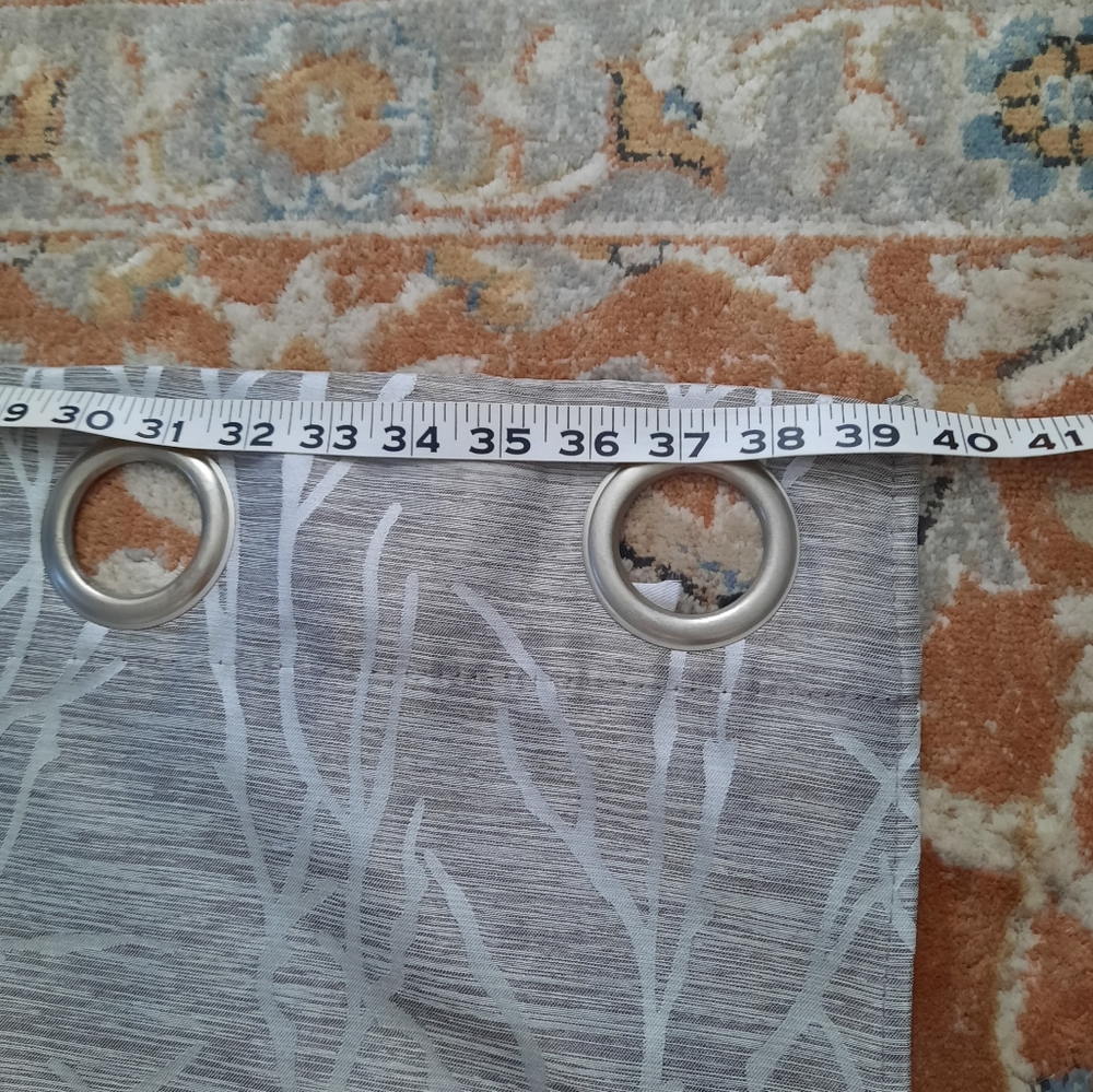 Forest Hill gray curtins - Picture 4 of 5